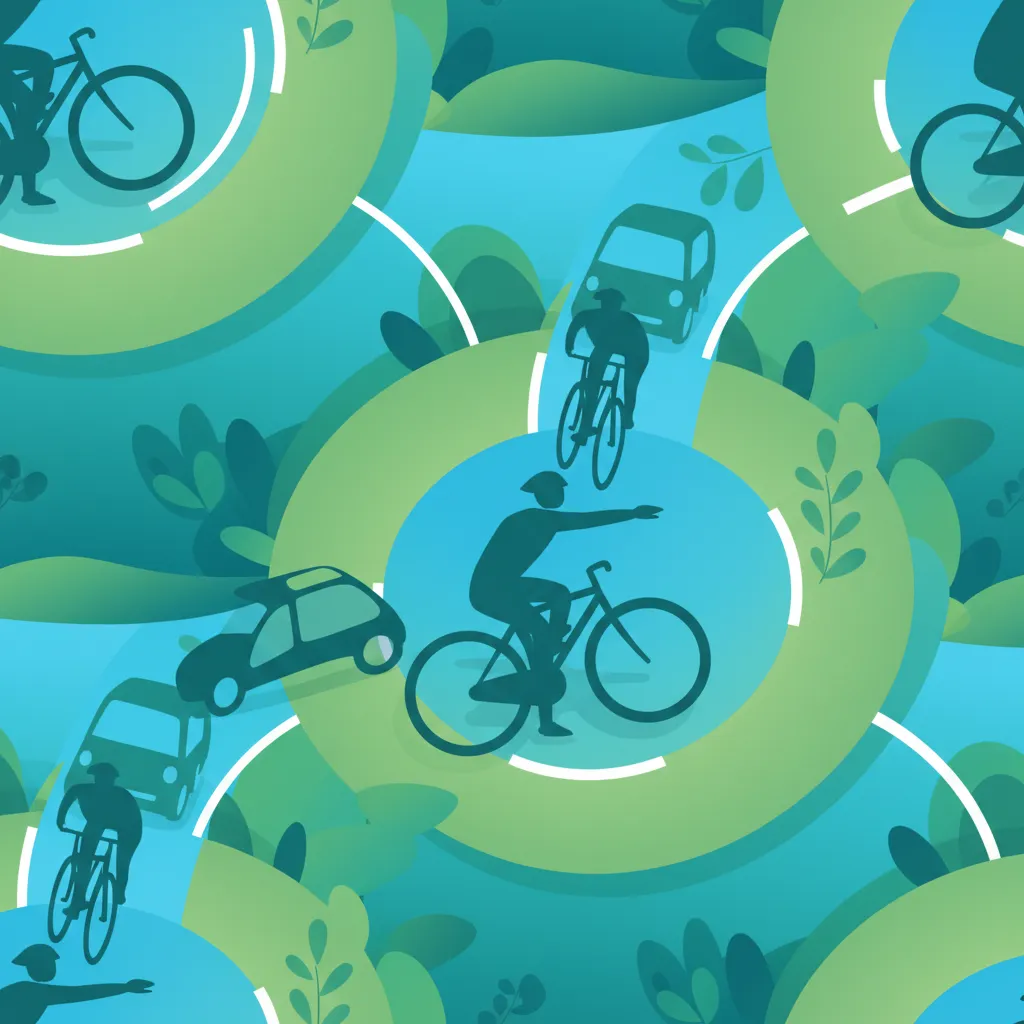 Spanische Vorfahrtsregeln für Radfahrergruppen an Kreuzungen und Kreisverkehren