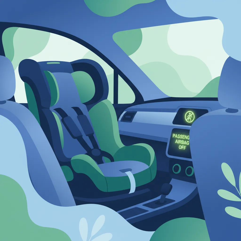 Kindersitze gegen die Fahrtrichtung und Airbag-Sicherheit in Spanien