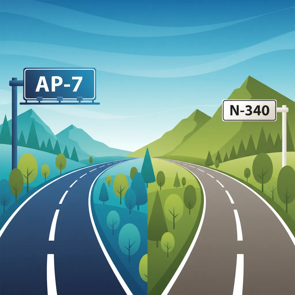 Identificar Autopistas, Autovías e Estradas Convencionais Espanholas