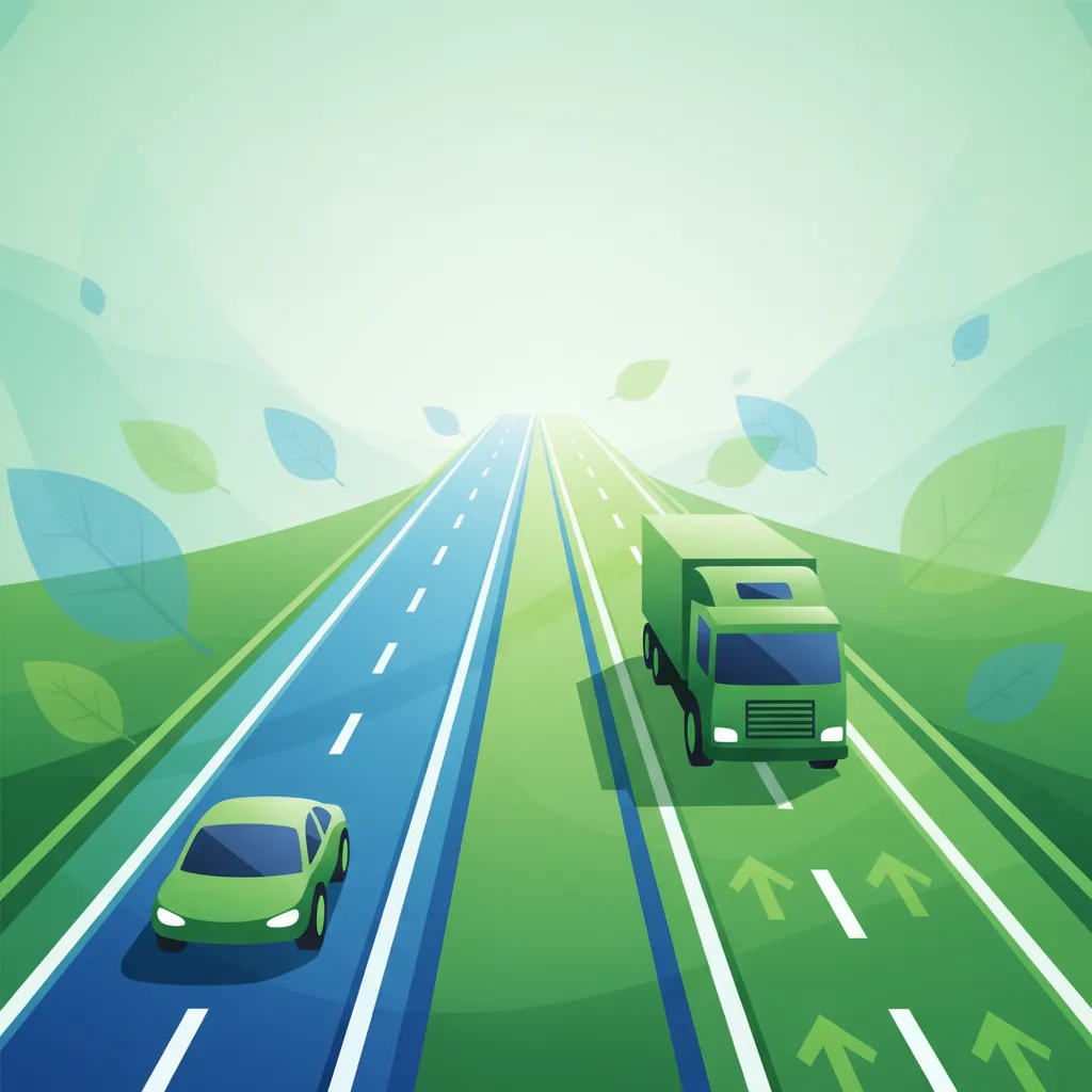 Sonderfahrspuren im spanischen Straßenverkehr