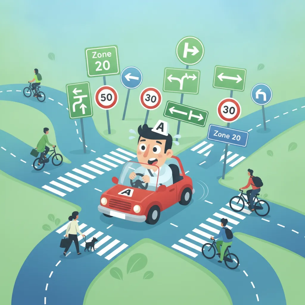 Code de la Route Français : Scénarios à Risque Avancé pour Apprenants