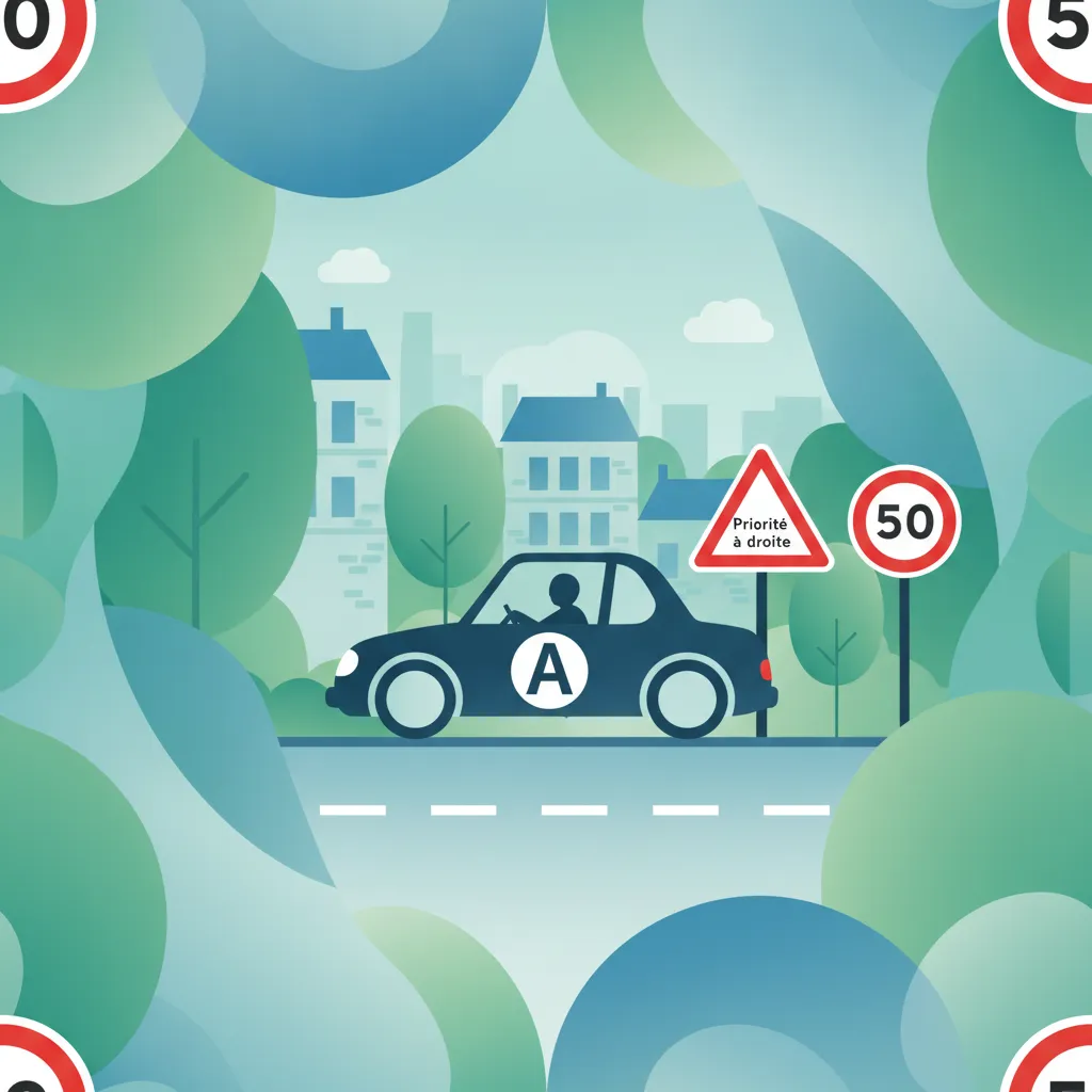 Maîtriser les règles de priorité et l'interprétation des panneaux pour les conducteurs probatoires français