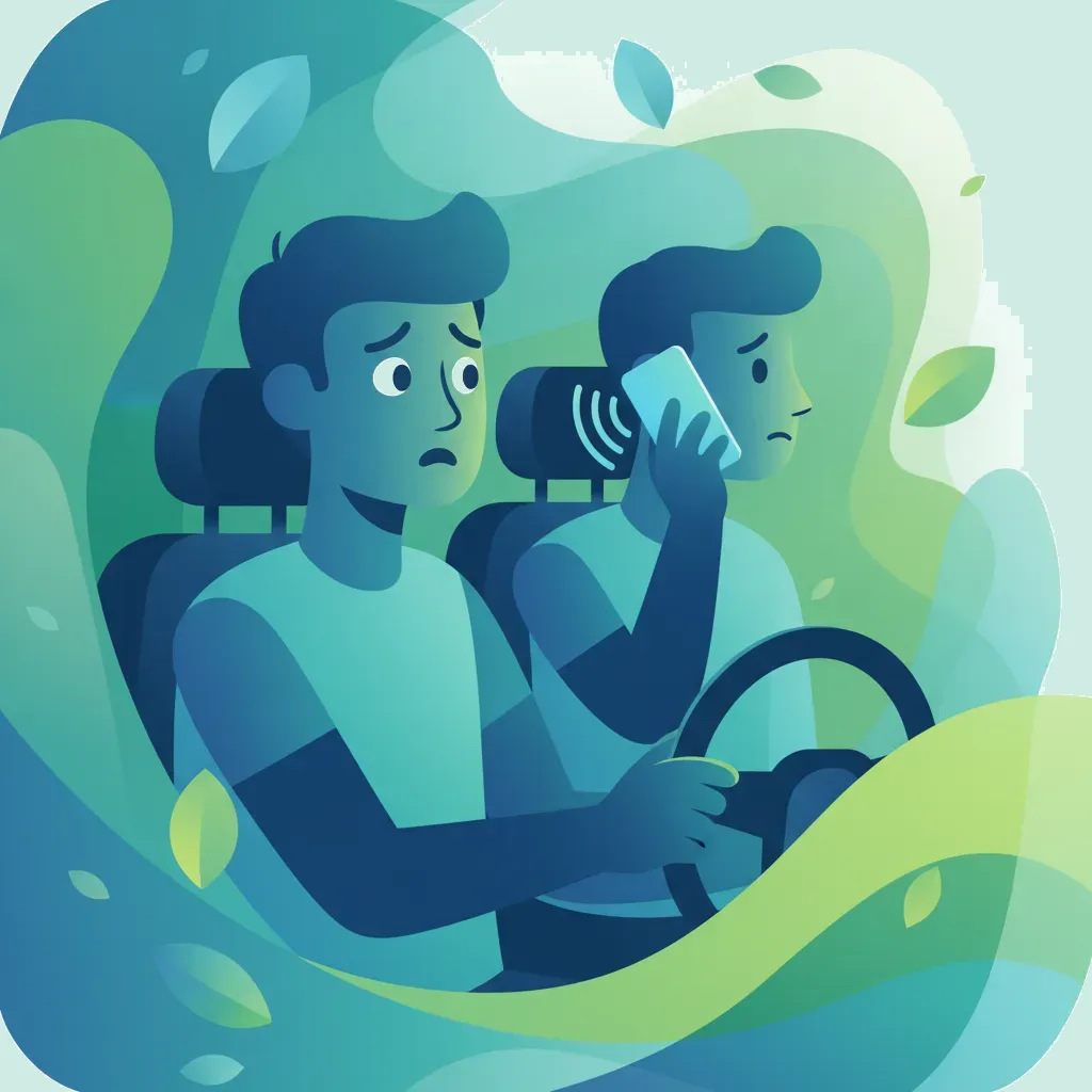 Règles relatives aux téléphones portables et aux distractions pour le code de la route français
