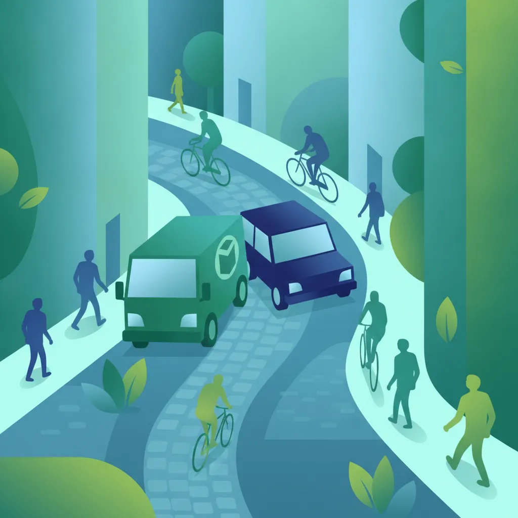 Delivery Vehicles and Urban Hazards in French Cities