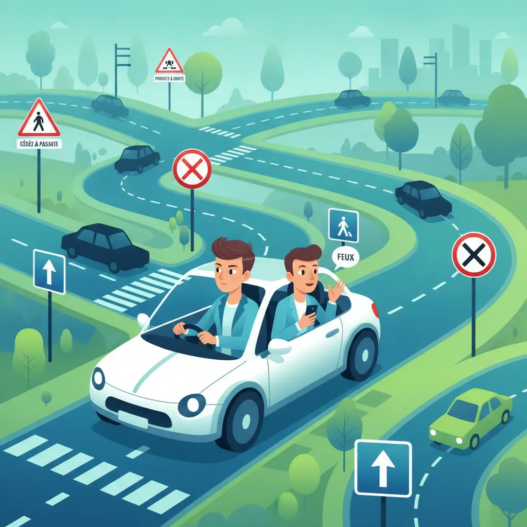 Défis des Jeunes Conducteurs : Priorités et Interprétation des Panneaux en France