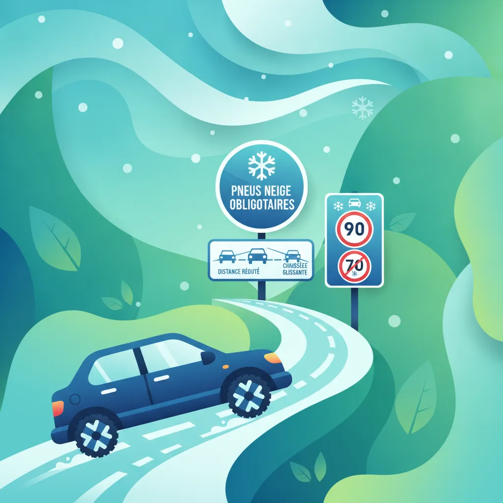 Winter Driving Rules and Equipment in France