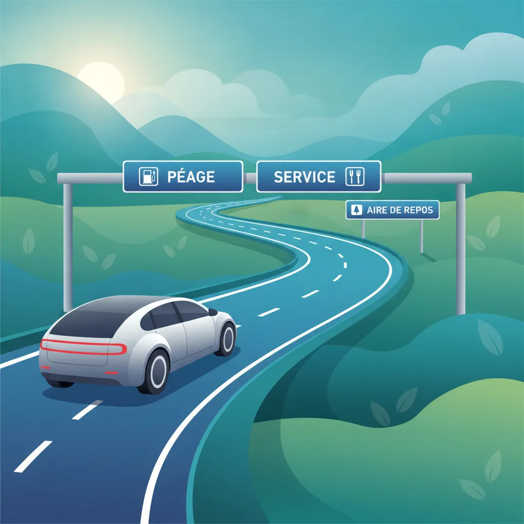 Règles de conduite sur les autoroutes et péages français