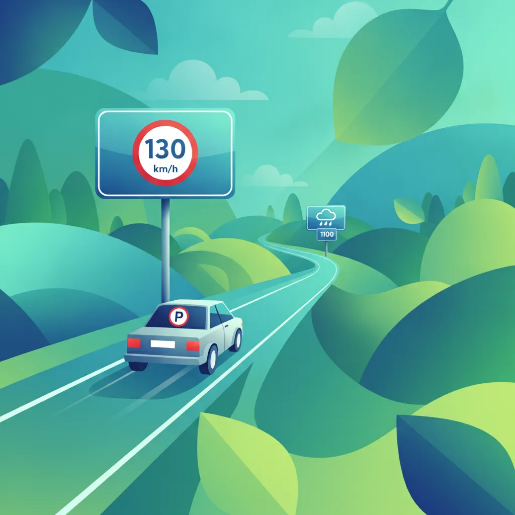 French Speed Limits: Rain, Clear Weather, and Probationary Driver Rules
