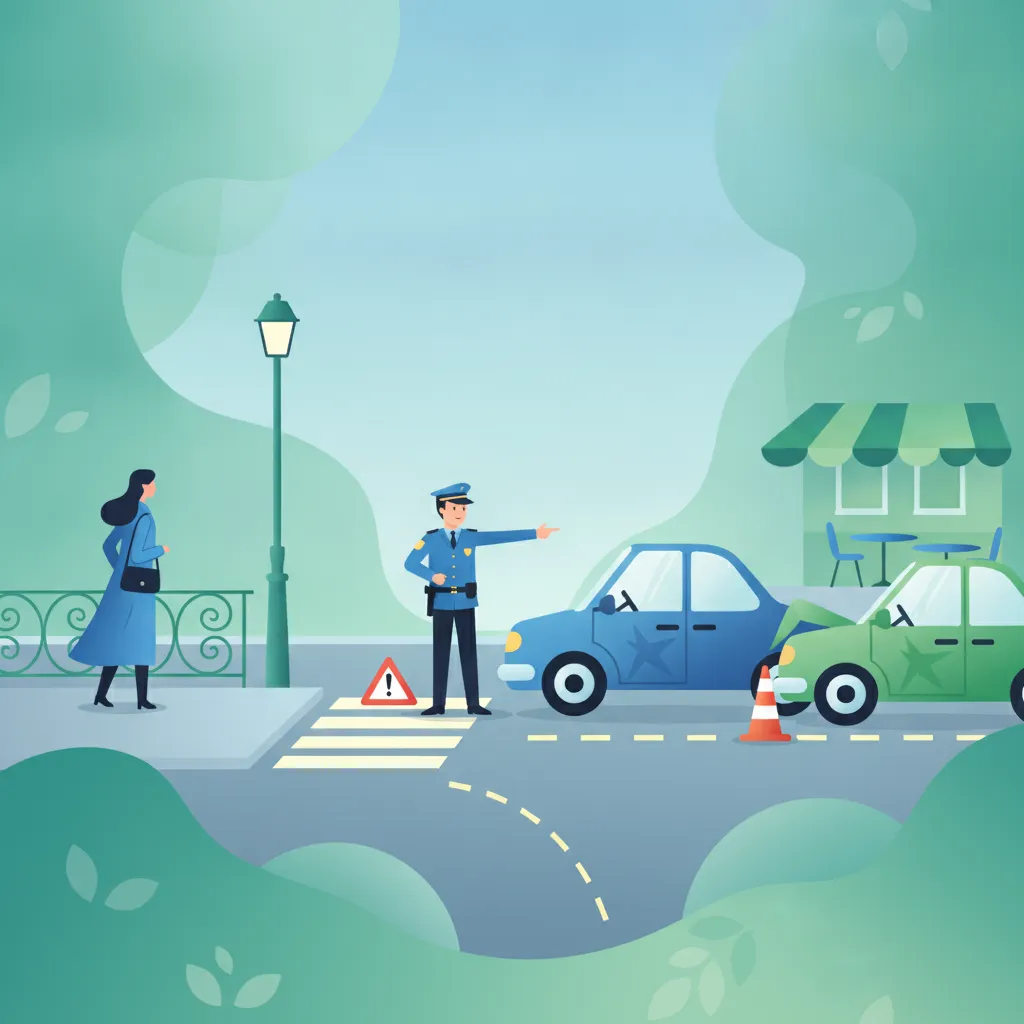Accidents et bases du constat amiable : Priorités et panneaux en France