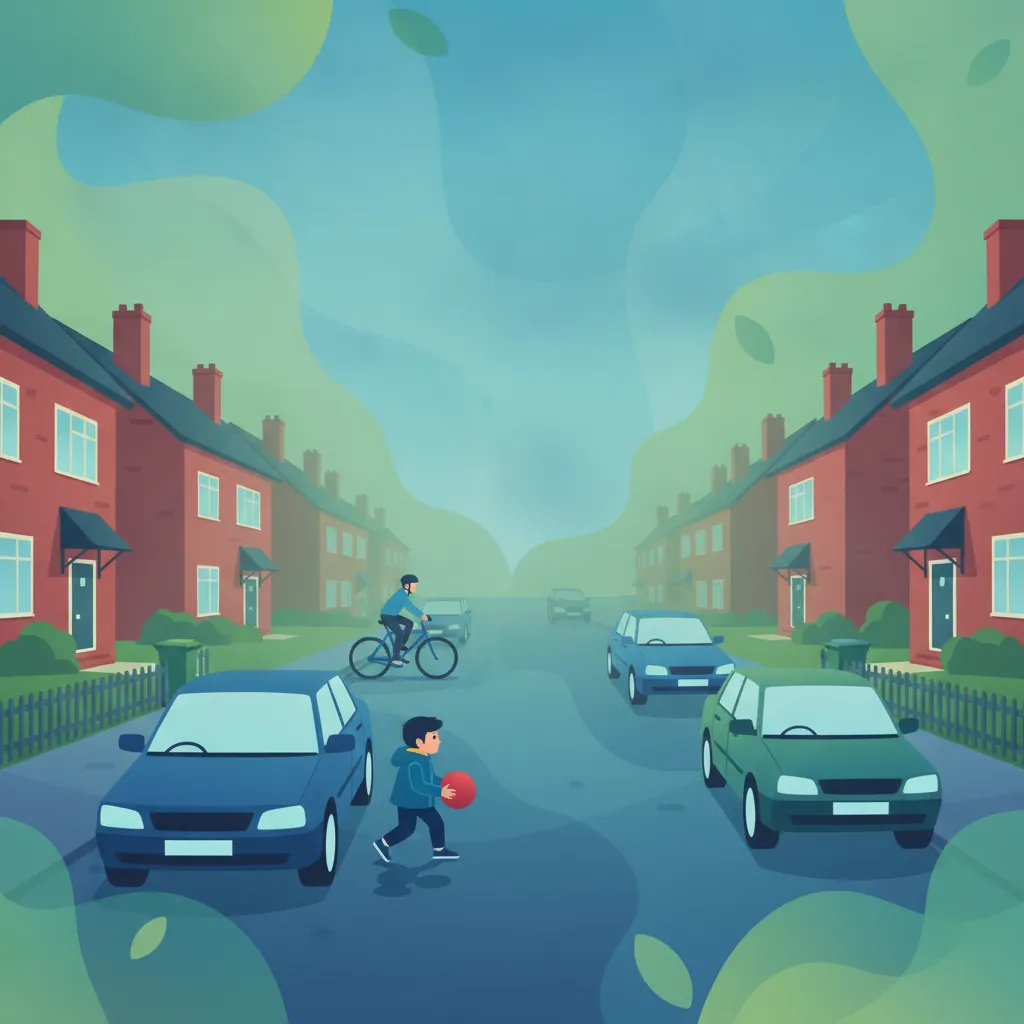 Jazda po ulicach mieszkalnych: Unikanie typowych błędów w Wielkiej Brytanii