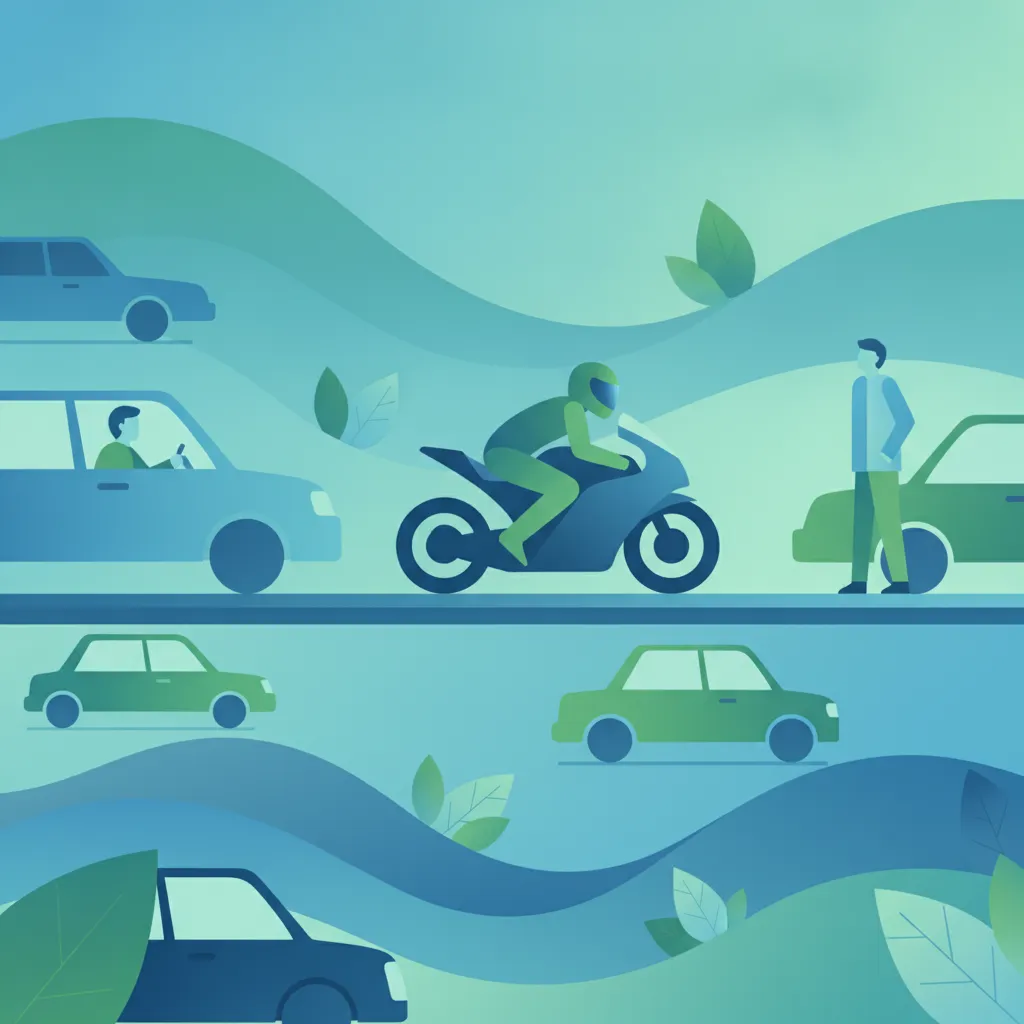 Motorcyclists and Filtering Traffic Rules for GB Drivers