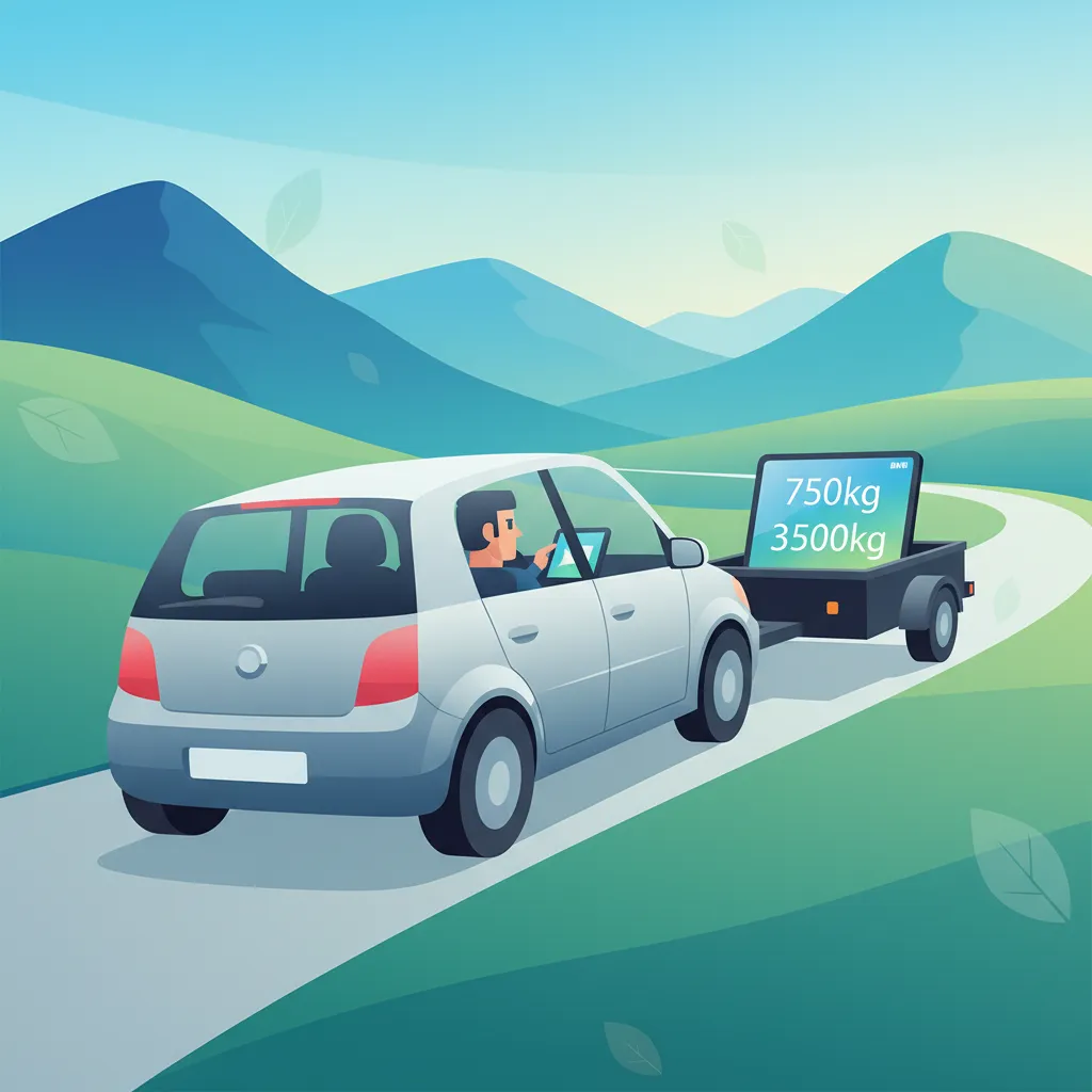 Icelandic Trailer Towing Rules: Category B License Limits
