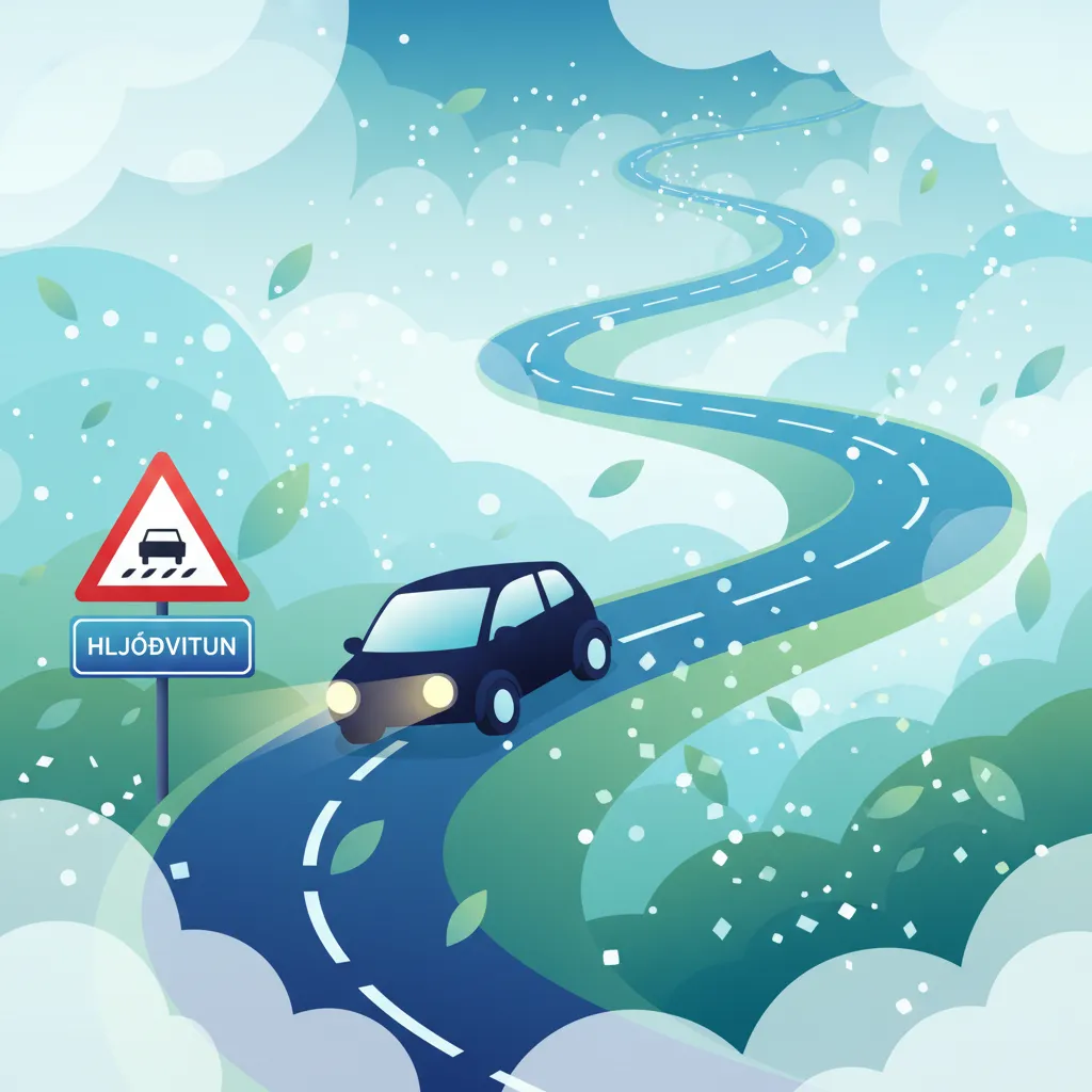 Driving in Severe Weather and Reduced Visibility in Iceland