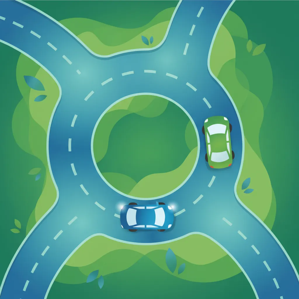 Understanding Icelandic Roundabout Inner Lane Priority