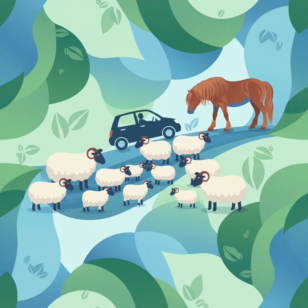 Livestock Safety Protocols for Icelandic Roads Practice Session