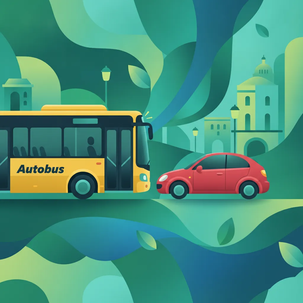 Vorfahrt für Busse an Haltestellen in italienischen Stadtgebieten