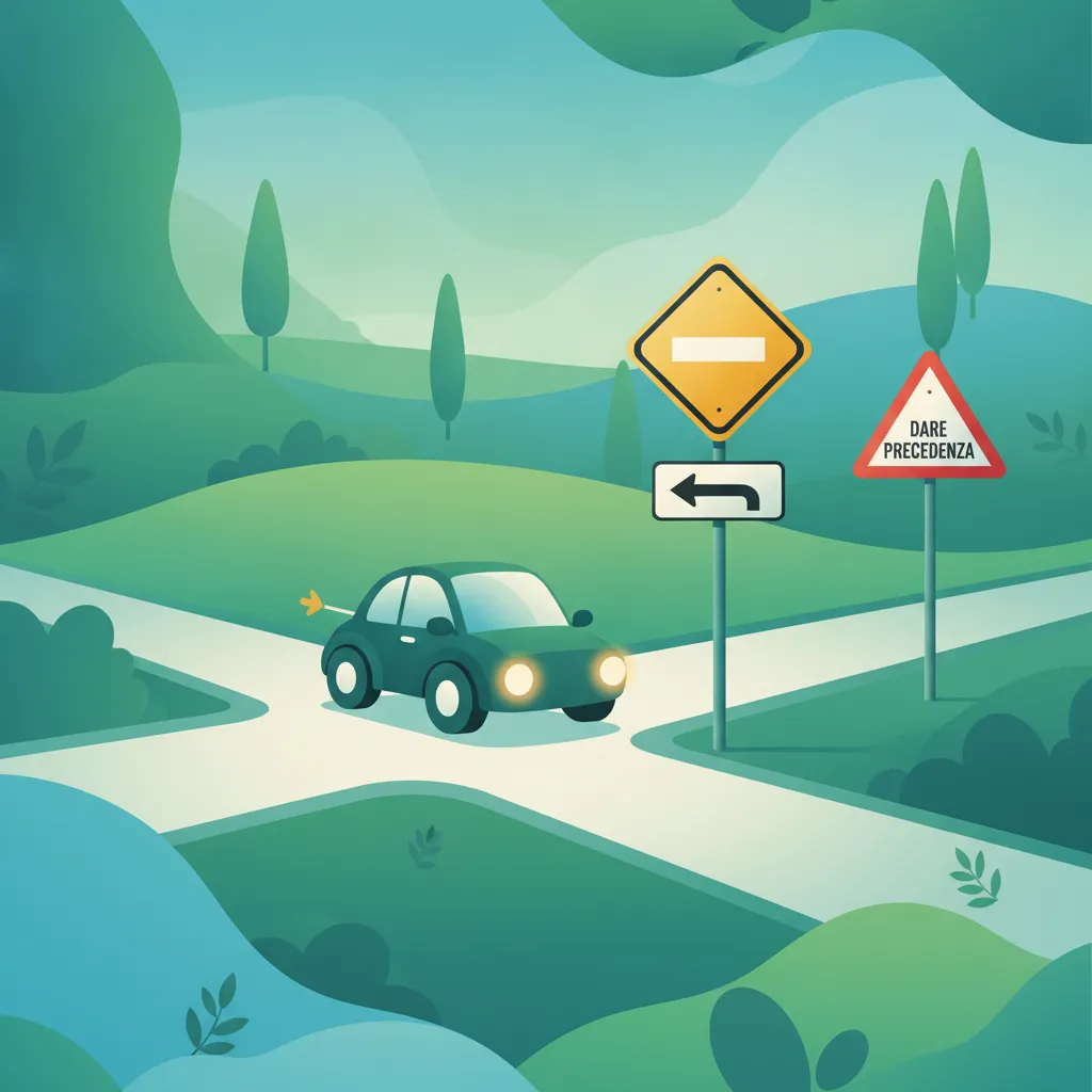 Italian Road Signs: Priority Road and Your Obligations