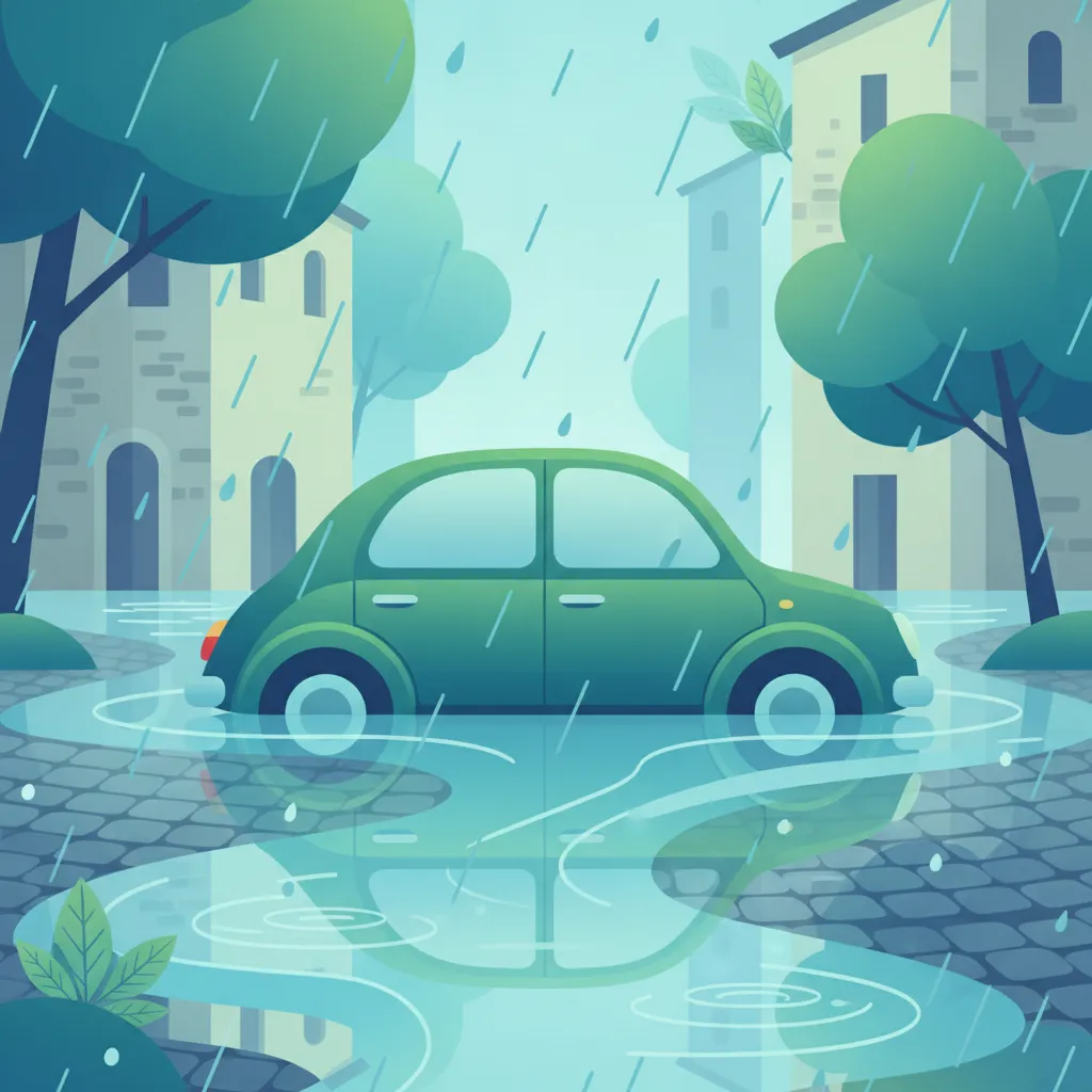 Driving on Flooded Roads in Italy: Hazards and Rules