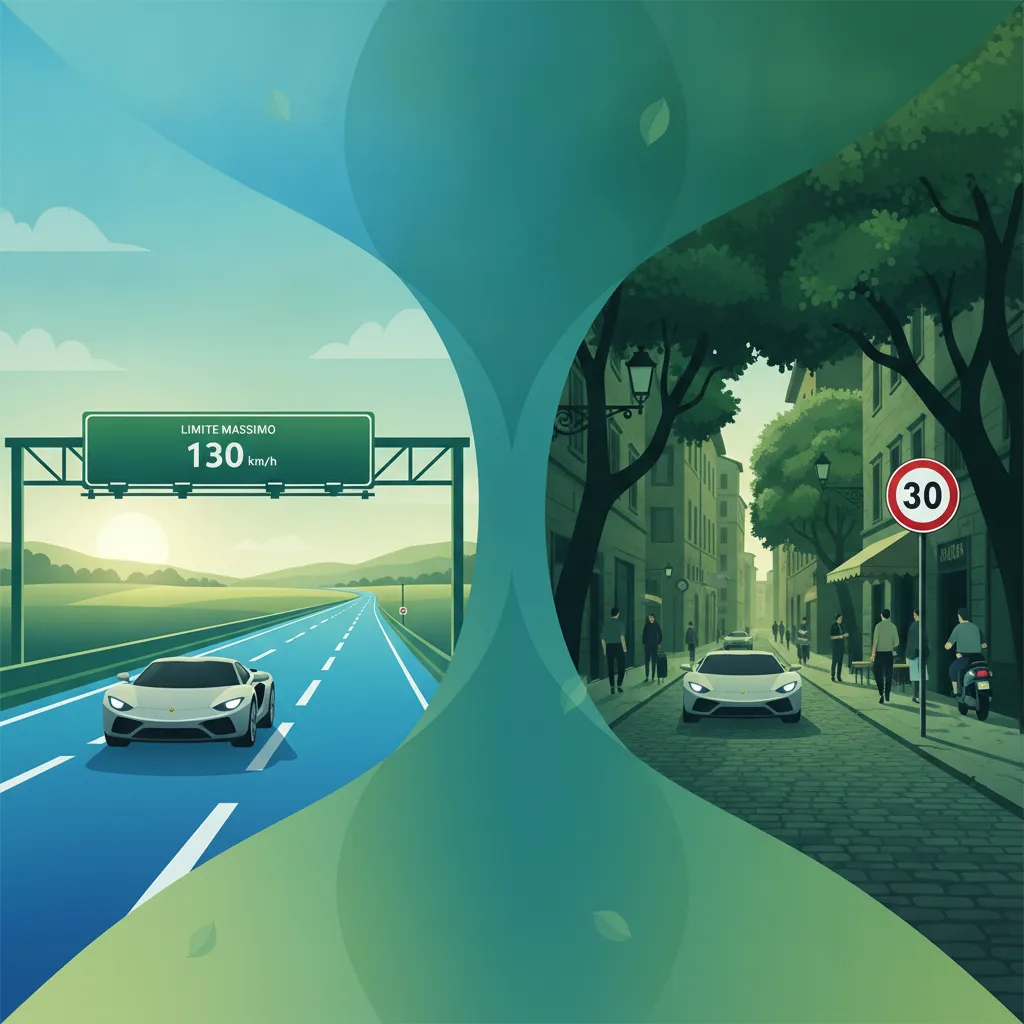 Italienische Straßentypen und Geschwindigkeitsbegrenzungen: Bereiten Sie sich auf Ihre Fahrtheorieprüfung vor