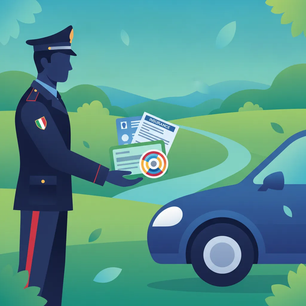 Italienischer Führerschein: Obligatorische Dokumente für Polizeikontrollen am Straßenrand