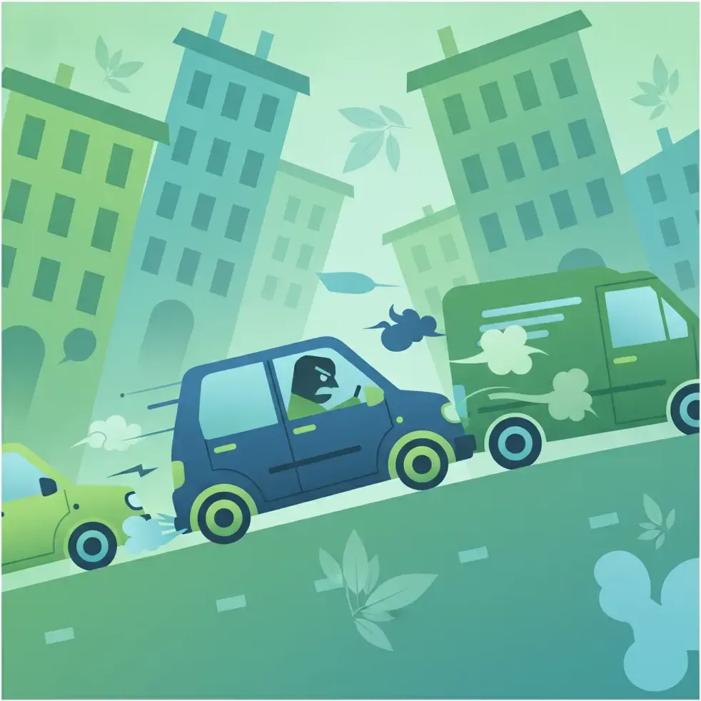 Aggressives Fahren und Wut auf Italiens Straßen im italienischen Verkehrsrecht