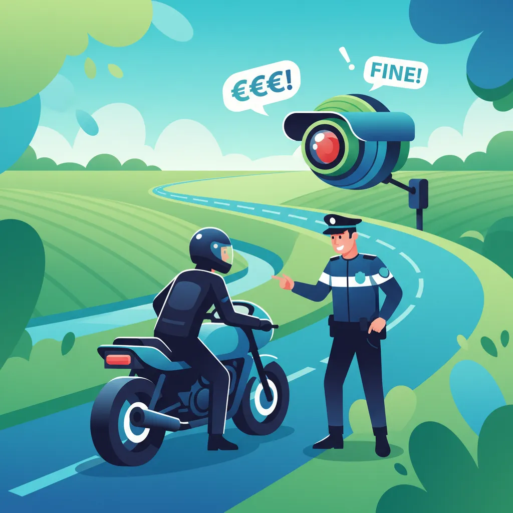 Verständnis der Motorradkontrollen und Bußgelder in den Niederlanden