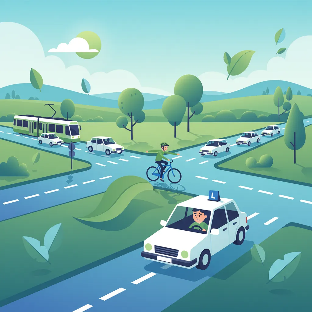 Vorfahrt an versetzten Kreuzungen im niederländischen Verkehr meistern