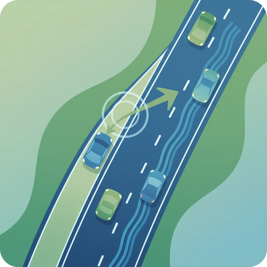 Autobahnauffahrt meistern in der niederländischen Verkehrspraxis