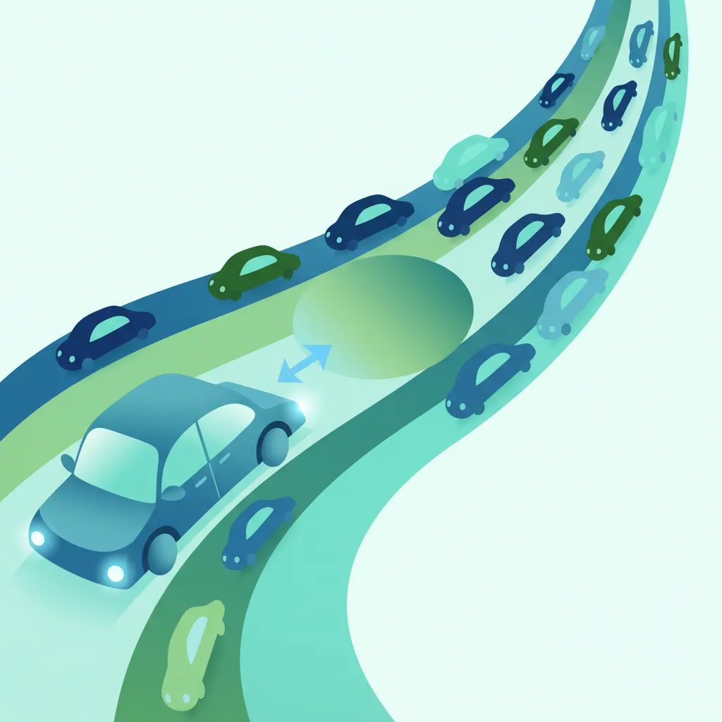 Üben Sie das Einfädeln auf Autobahnen und Vorfahrtsregeln für Ihre niederländische Fahrprüfung