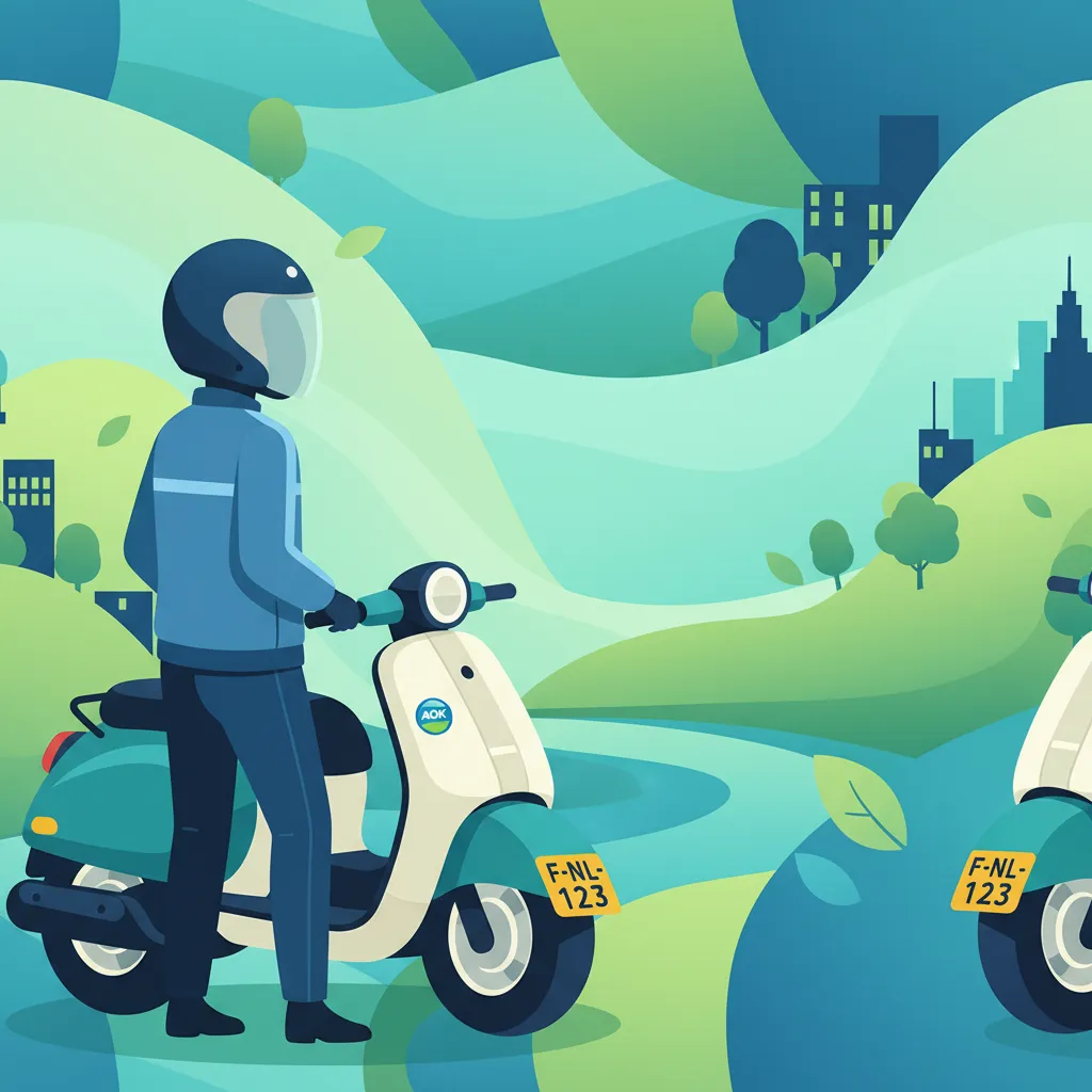 Moped-Führerschein, Zulassung und Versicherung in den Niederlanden