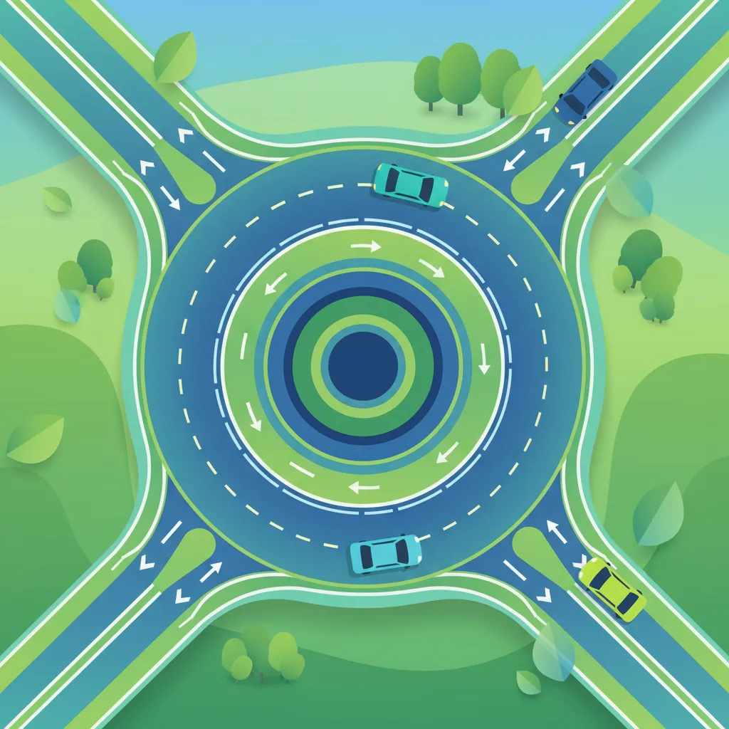 Niederländische Turbo-Kreisverkehre und Fahrspuren meistern