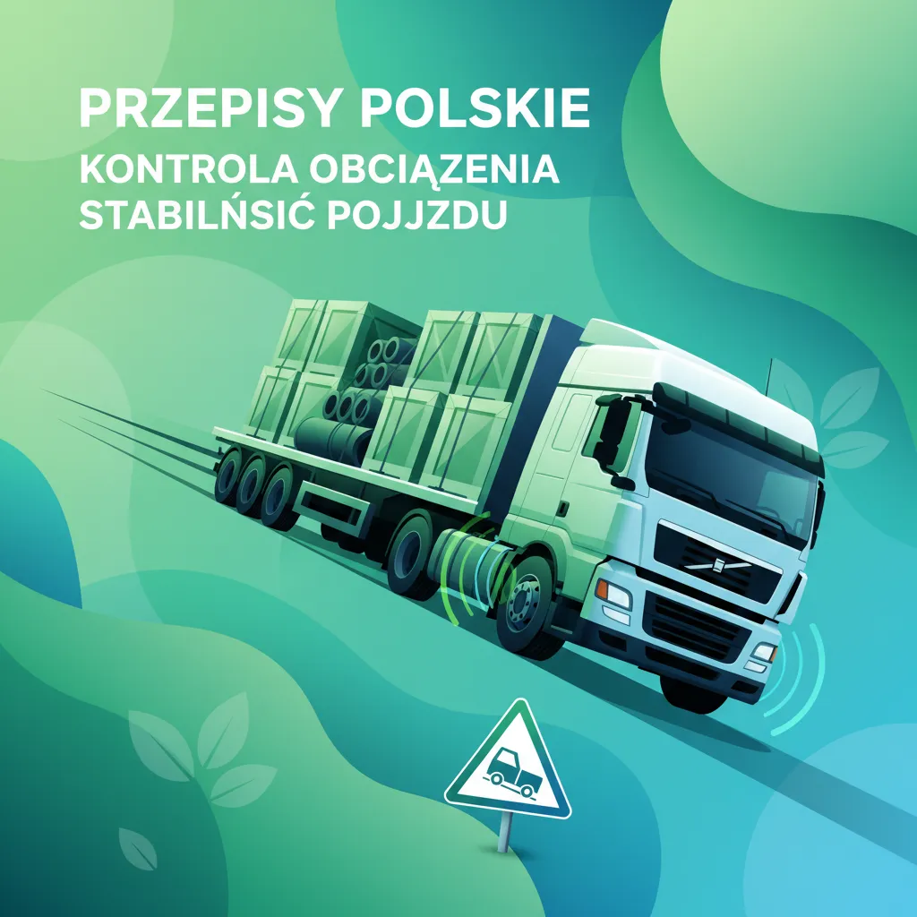 Ladungsverteilung und Stabilität für schwere Fahrzeuge (Kategorie C/D) in Polen
