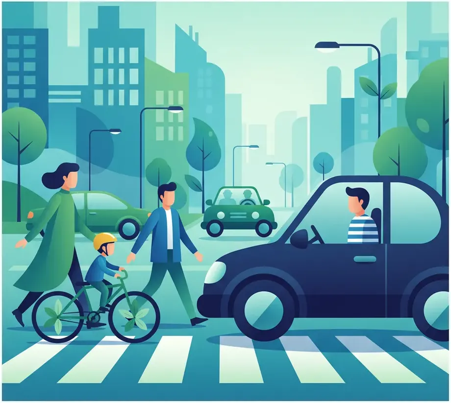 Accidents avec des piétons et des cyclistes dans la circulation polonaise