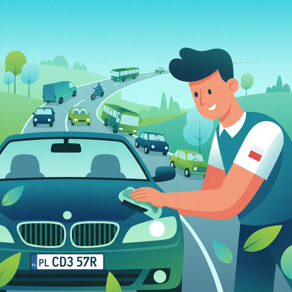 Sicherstellung der Sauberkeit Ihres Fahrzeugs für Polens öffentliche Straßen