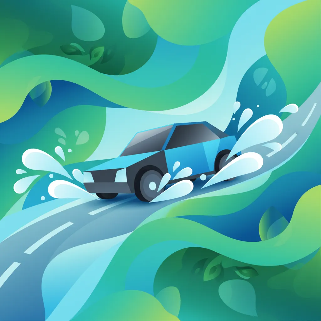 Aquaplaning und rutschige Straßen in Schweden verstehen