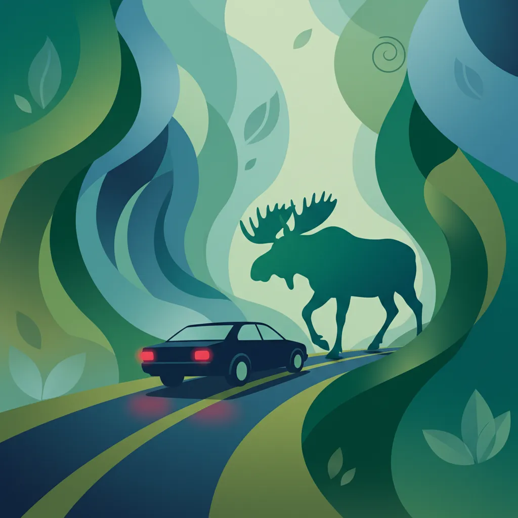 Réaction immédiate à la faune sur les routes suédoises