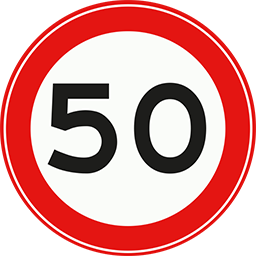 Image for the A1 road sign