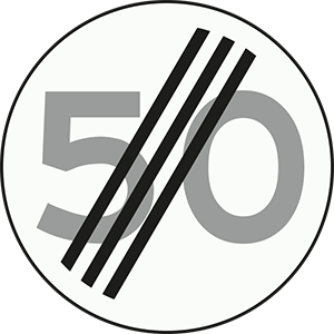 Image for the A2 road sign