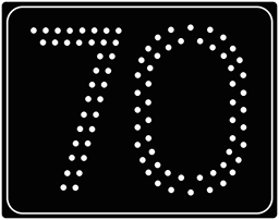 Image for the A3 road sign