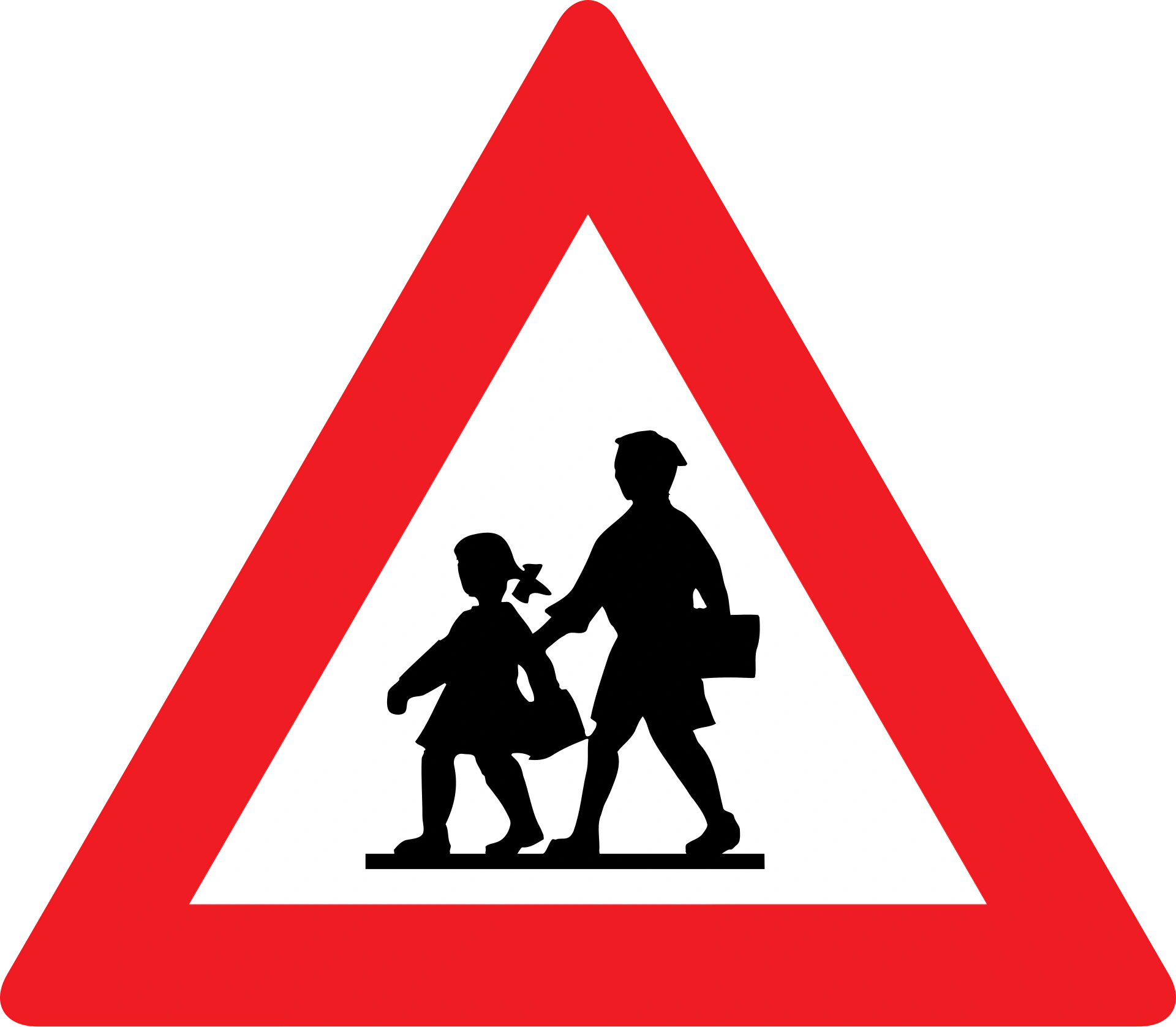 12 - Kinder Verkehrsschild