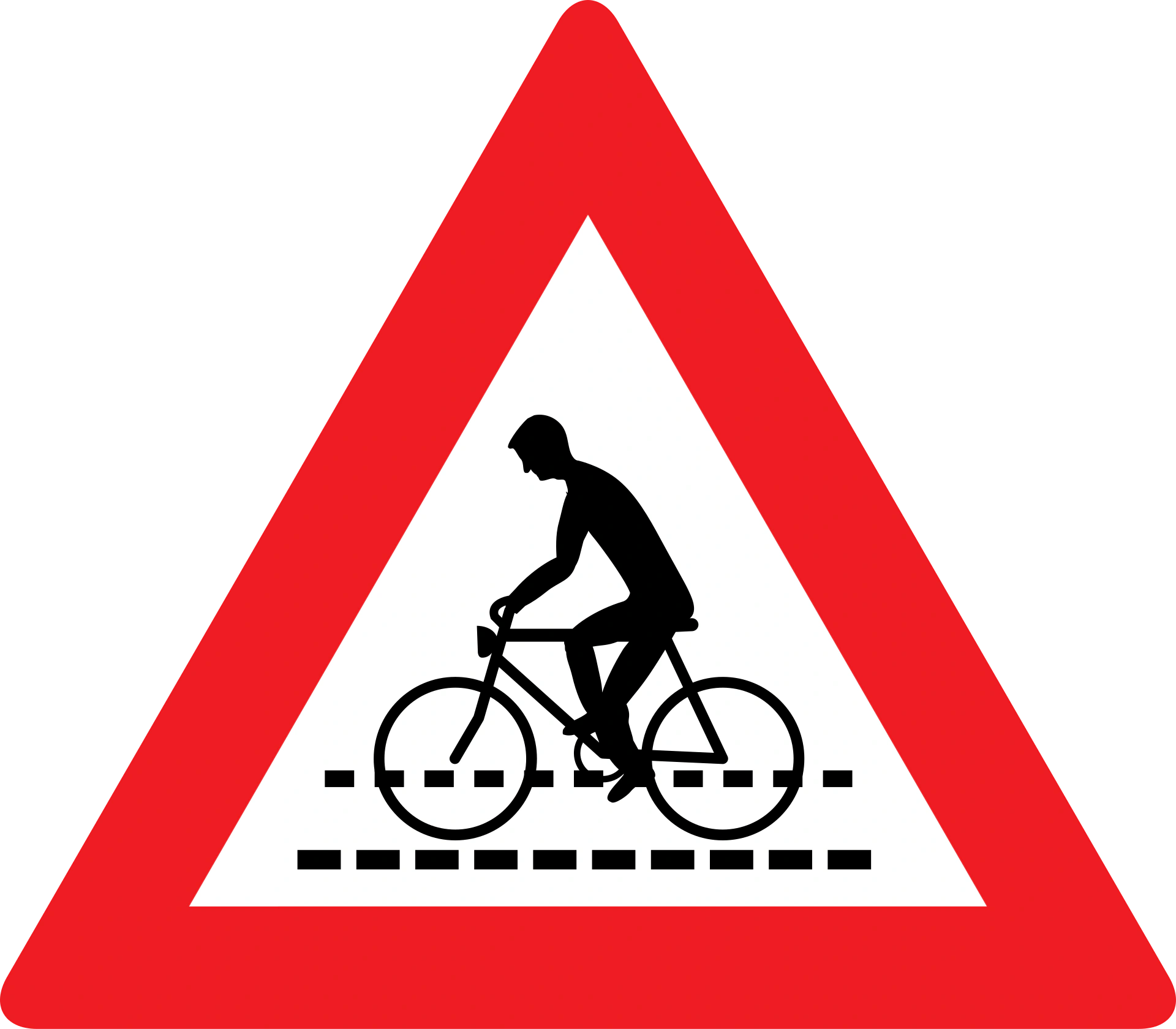 11a - Radfahrerüberquerung Verkehrsschild