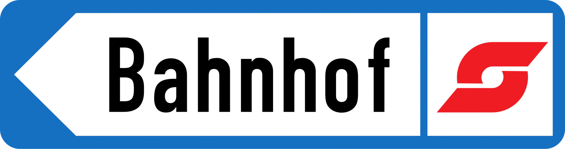 13c - Wegweiser zu sonstigen verkehrswichtigen Einrichtungen Verkehrsschild