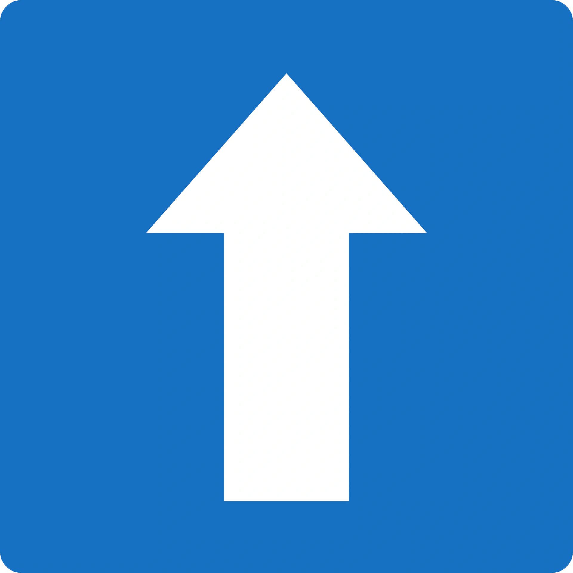 7-end-two-way - Ende des Gegenverkehrs Verkehrsschild