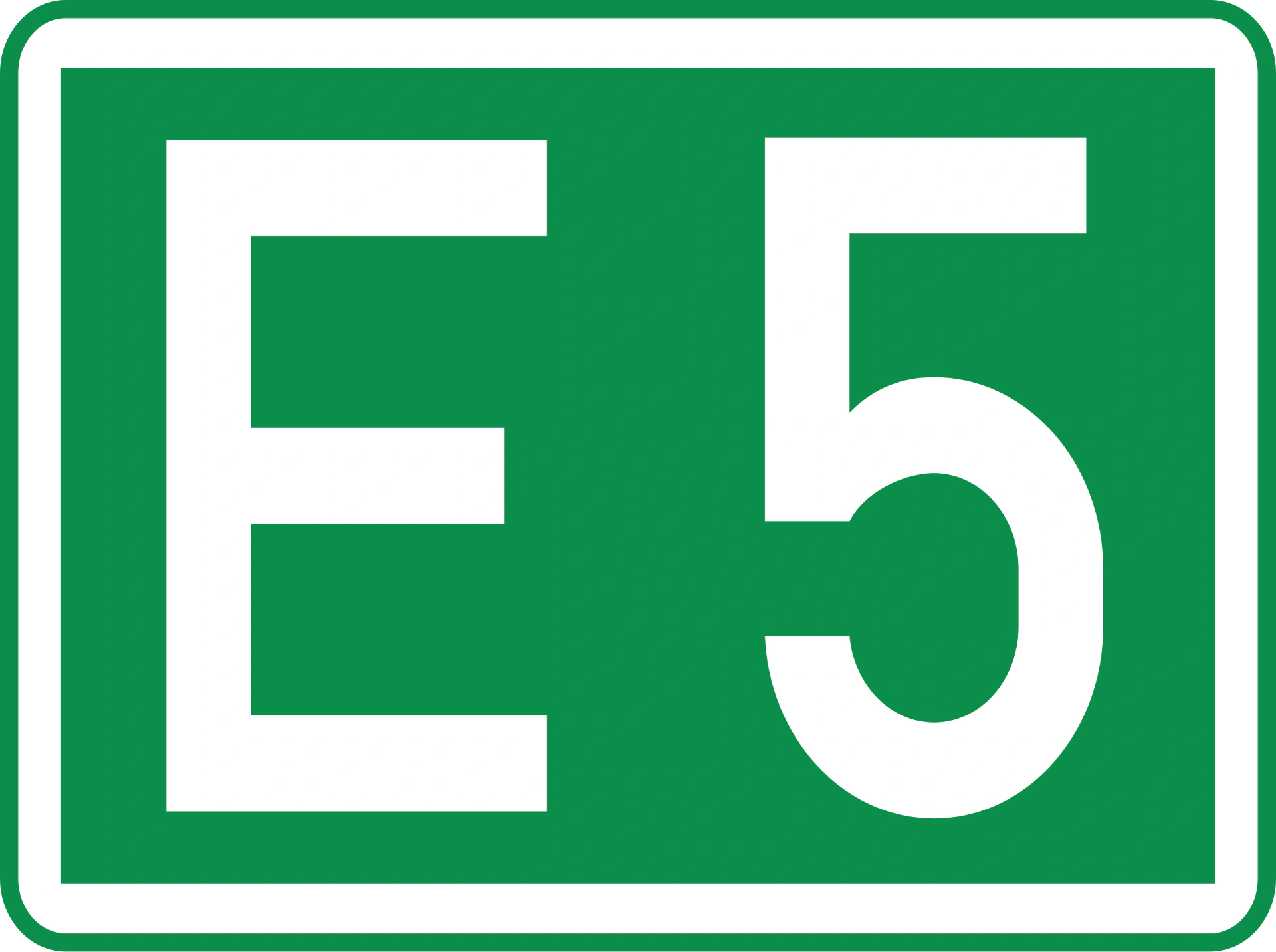 18-international-arterial - Internationale Arterial Verkehrsschild