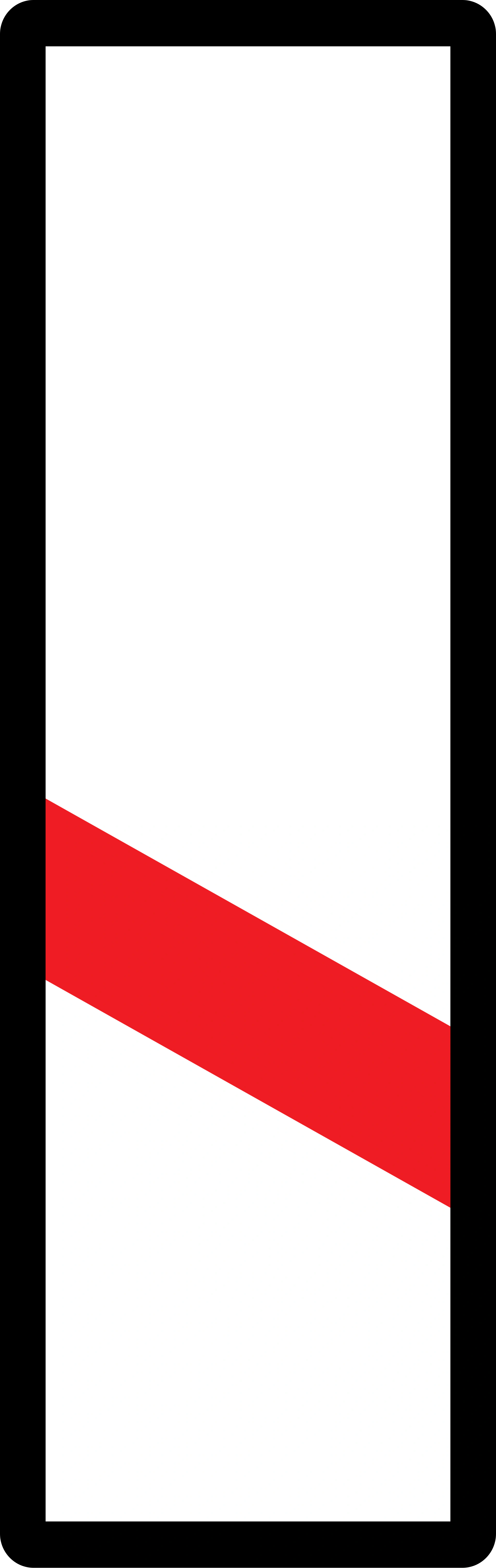 6c - Level crossing mark (left) - Distance to level crossing approx. 80m road sign
