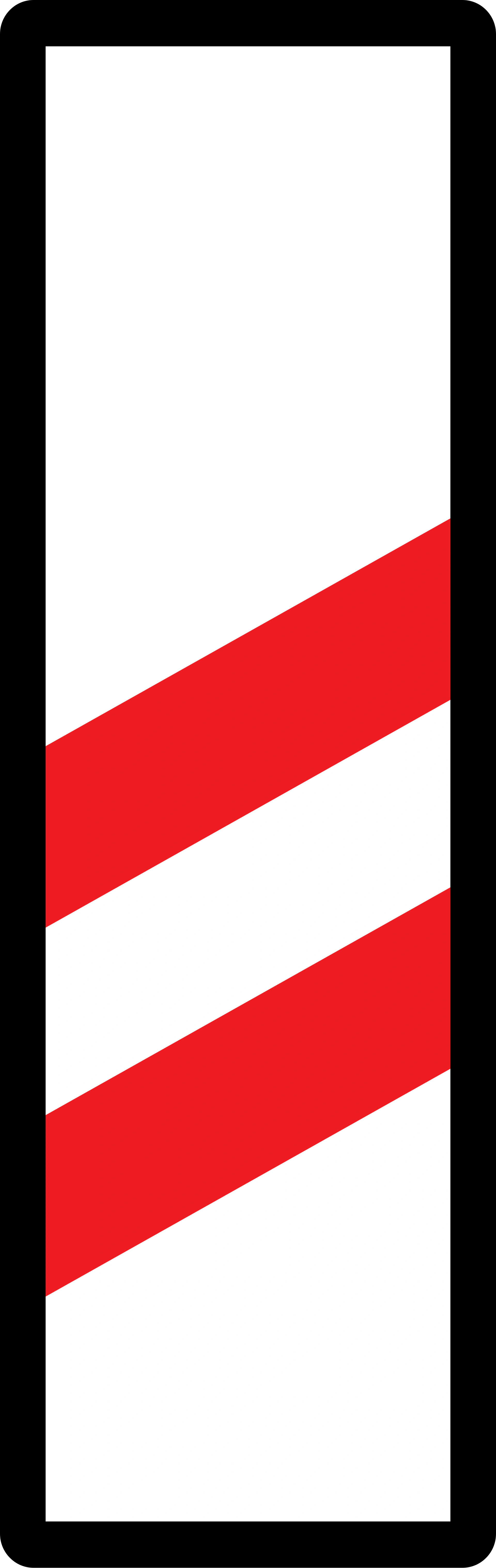 6c-level-crossing-mark-right-distance-level-crossing-2 - Level crossing mark (right) - Distance to level crossing approx. 160m road sign