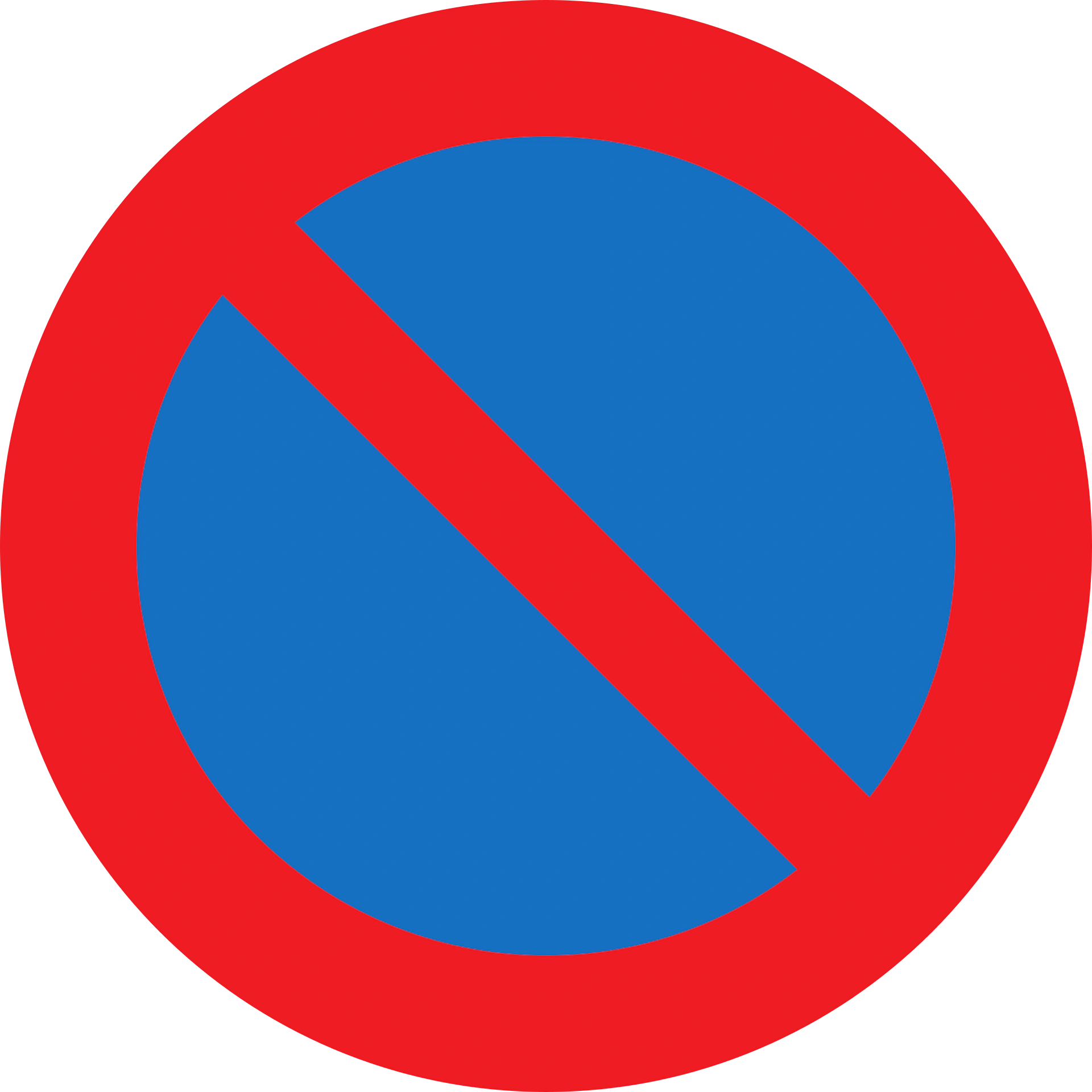 13a-no-parking - Halteverbot Verkehrsschild