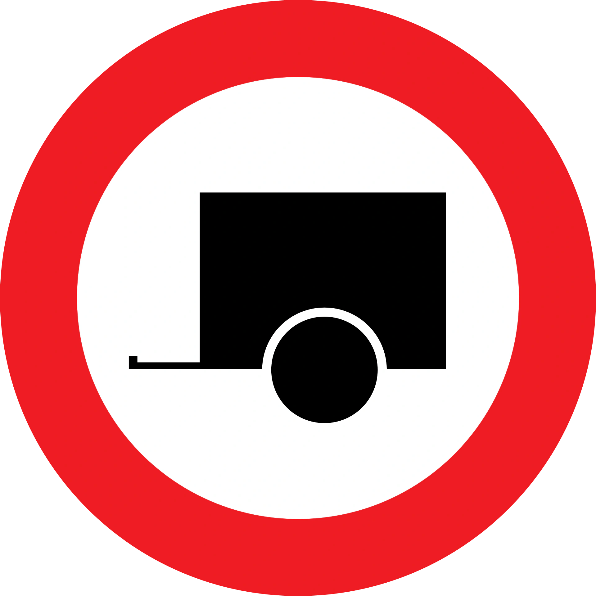6d-no-power-driven-vehicles-drawing-trailer - Keine Anhänger ziehenden Kraftfahrzeuge Verkehrsschild