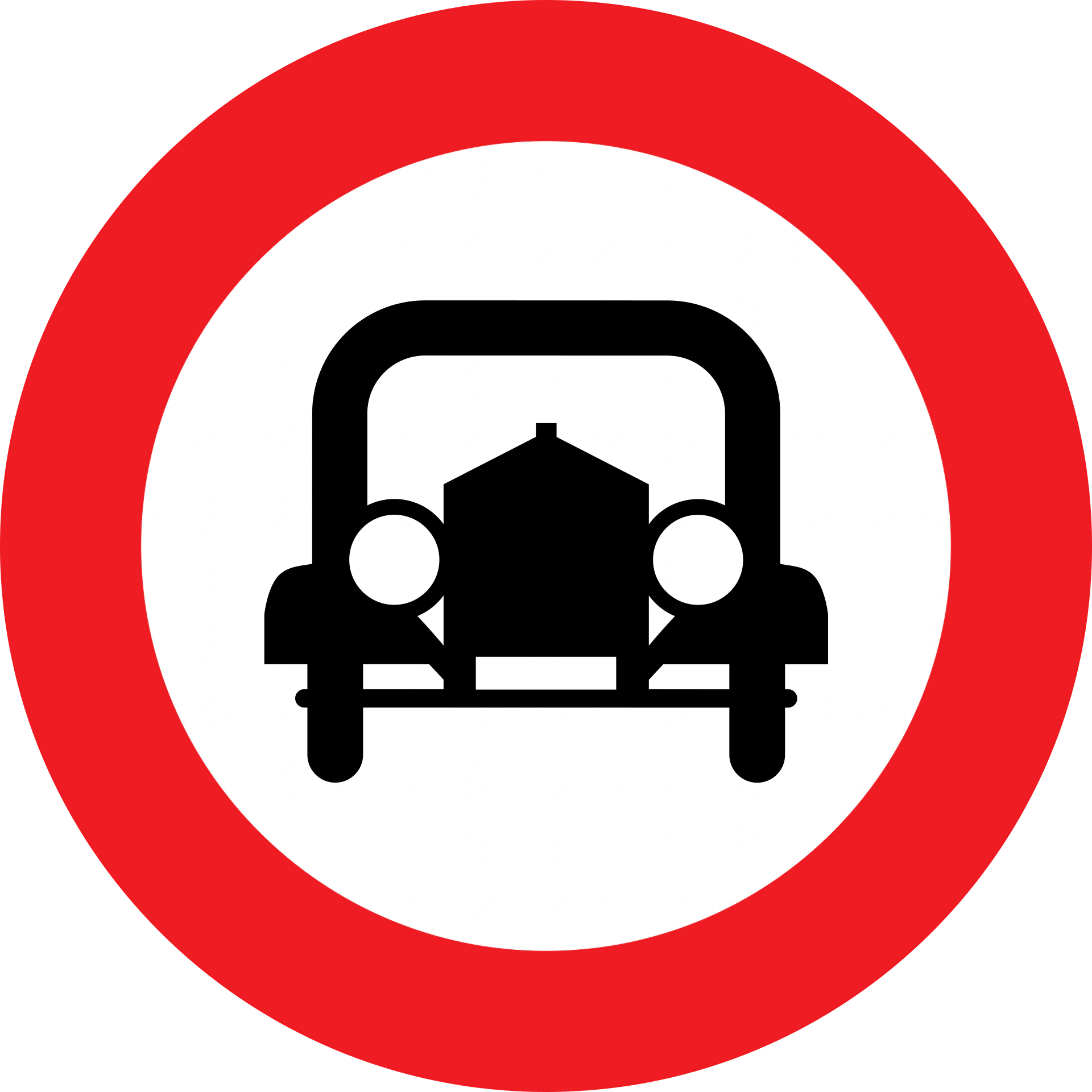 6a-no-power-driven-vehicles-except-single-tracked - Keine Kraftfahrzeuge außer einspurigen Krafträdern Verkehrsschild