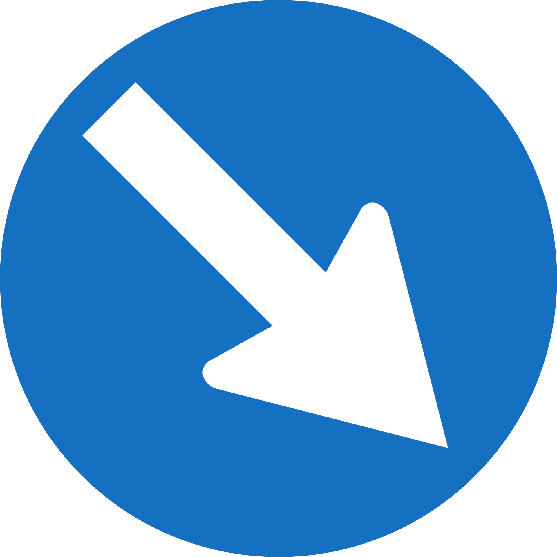 15-prescribed-direction-follow-lane-right-side - Prescribed direction: Follow lane on the right side road sign